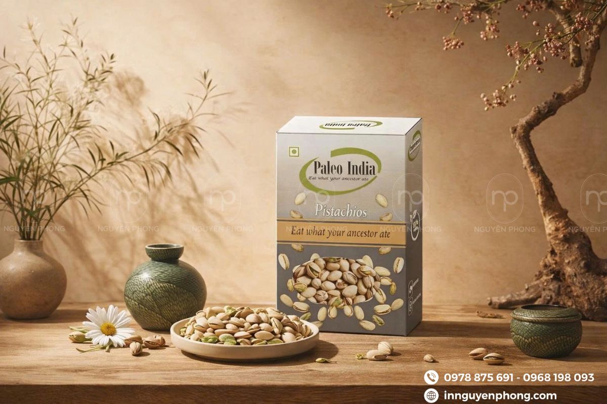 Các kích thước in hộp dẻ cười